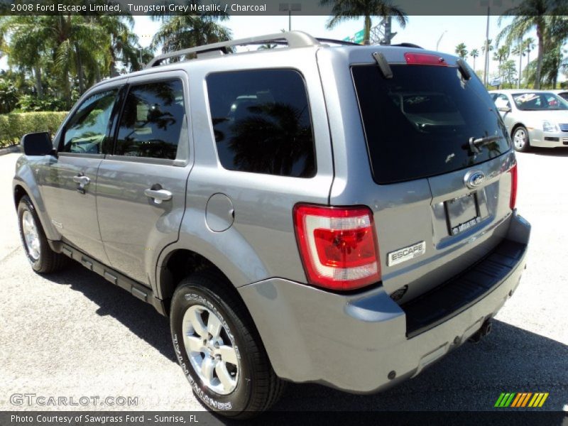 Tungsten Grey Metallic / Charcoal 2008 Ford Escape Limited
