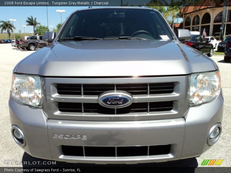 Tungsten Grey Metallic / Charcoal 2008 Ford Escape Limited