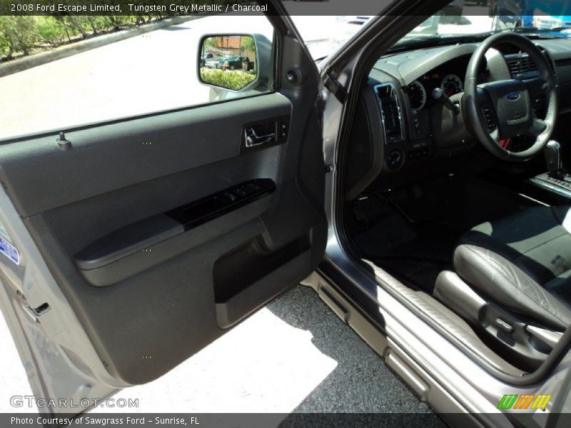 Tungsten Grey Metallic / Charcoal 2008 Ford Escape Limited