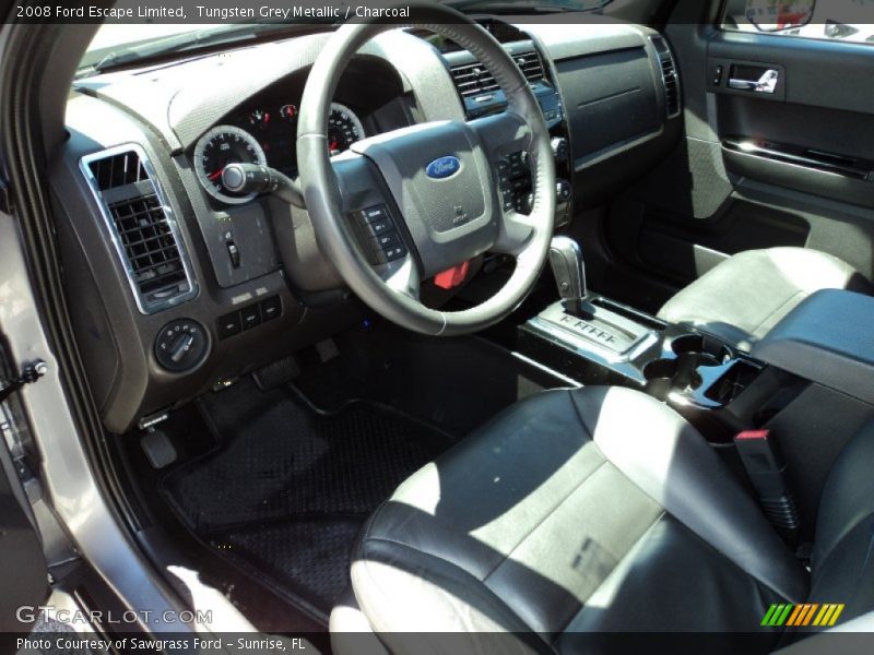 Tungsten Grey Metallic / Charcoal 2008 Ford Escape Limited
