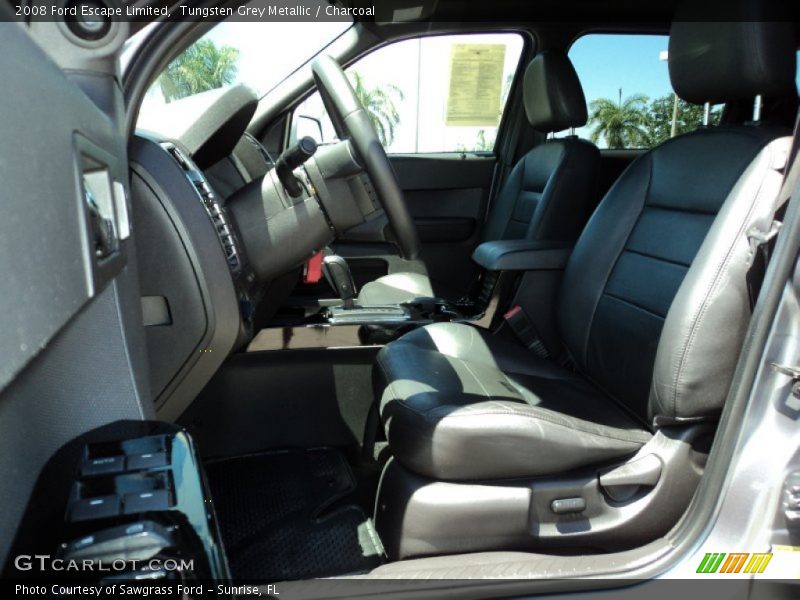 Tungsten Grey Metallic / Charcoal 2008 Ford Escape Limited