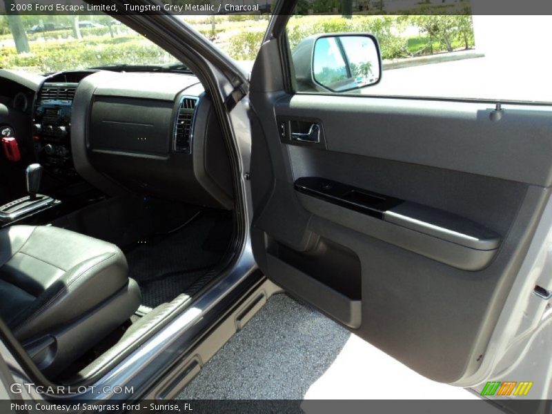 Tungsten Grey Metallic / Charcoal 2008 Ford Escape Limited