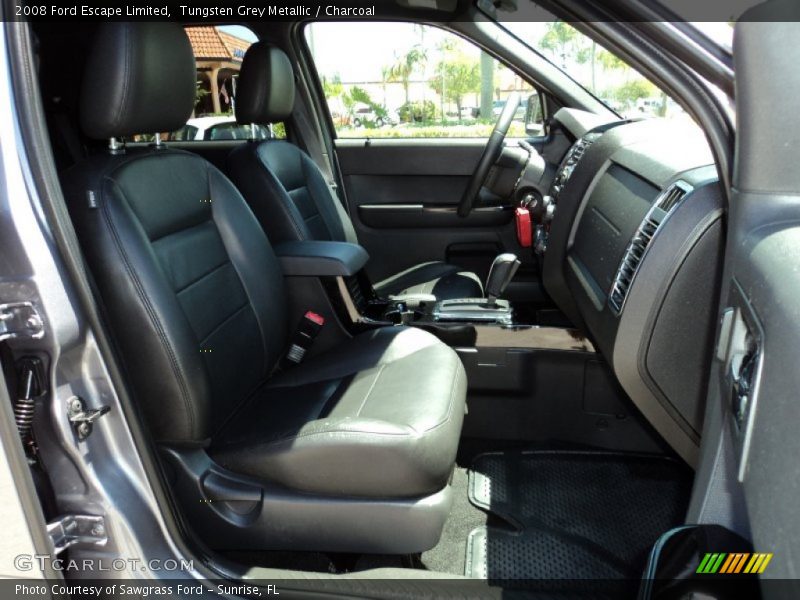 Tungsten Grey Metallic / Charcoal 2008 Ford Escape Limited