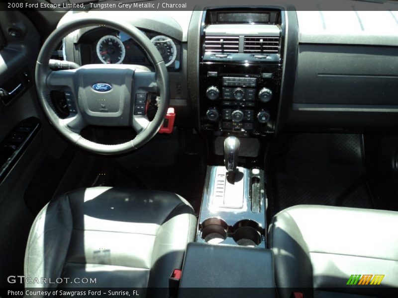 Tungsten Grey Metallic / Charcoal 2008 Ford Escape Limited