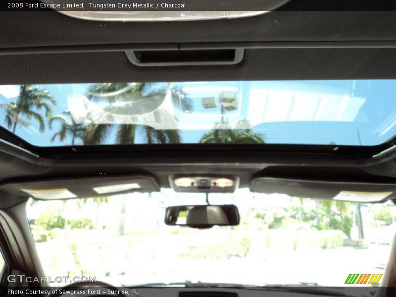 Tungsten Grey Metallic / Charcoal 2008 Ford Escape Limited