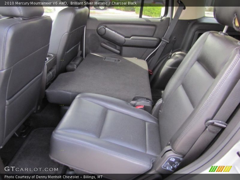 Brilliant Silver Metallic / Charcoal Black 2010 Mercury Mountaineer V6 AWD