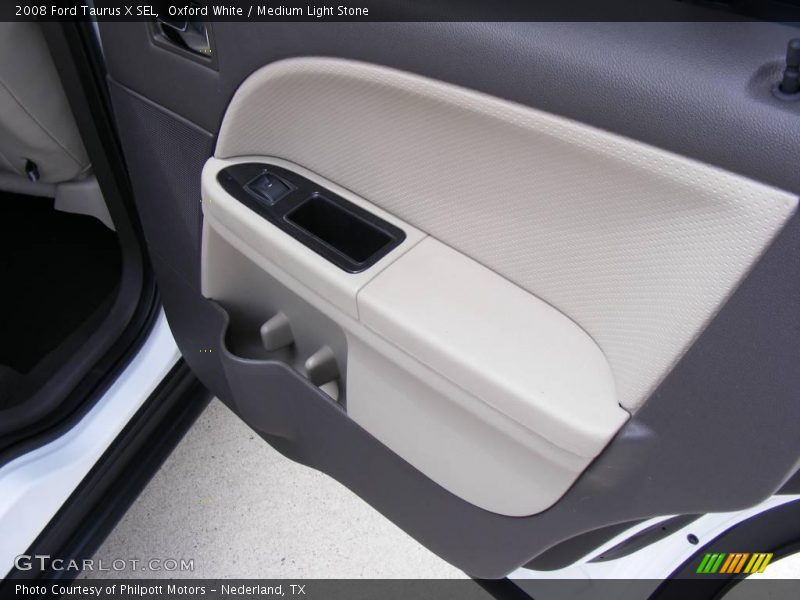 Oxford White / Medium Light Stone 2008 Ford Taurus X SEL