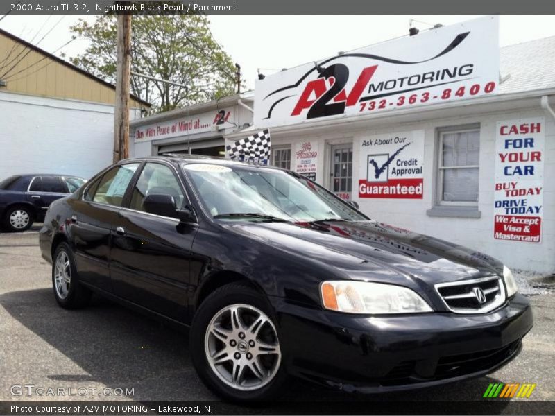 Nighthawk Black Pearl / Parchment 2000 Acura TL 3.2