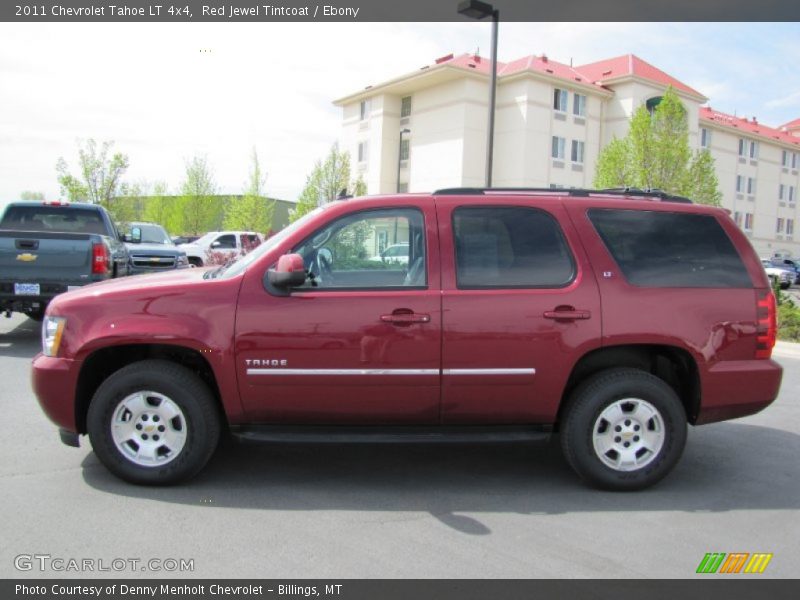 Red Jewel Tintcoat / Ebony 2011 Chevrolet Tahoe LT 4x4