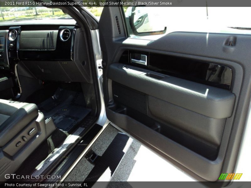 Ingot Silver Metallic / Black/Silver Smoke 2011 Ford F150 Harley-Davidson SuperCrew 4x4