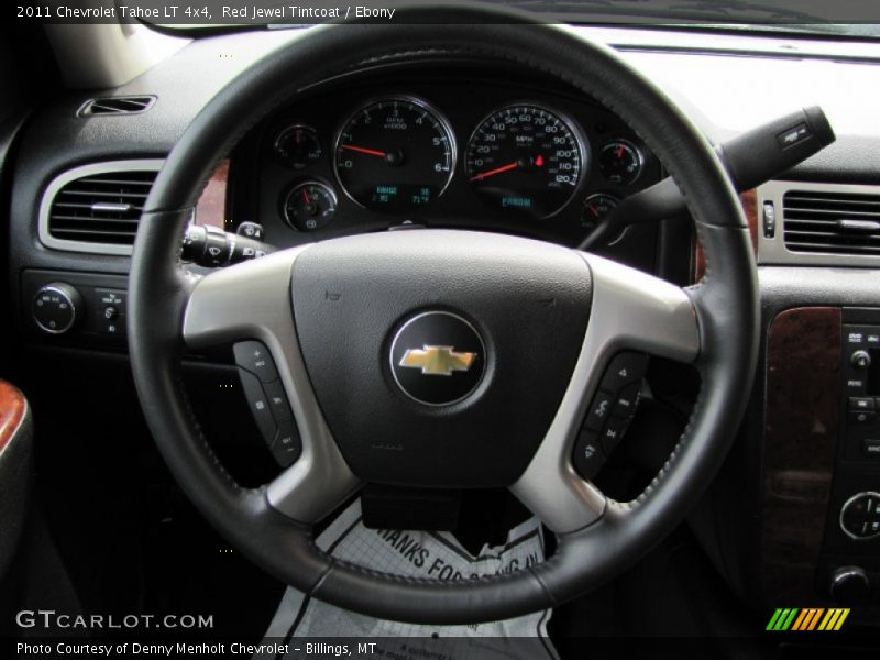 Red Jewel Tintcoat / Ebony 2011 Chevrolet Tahoe LT 4x4