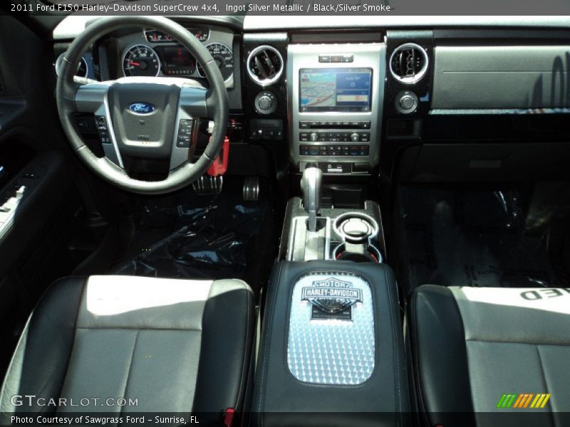 Ingot Silver Metallic / Black/Silver Smoke 2011 Ford F150 Harley-Davidson SuperCrew 4x4