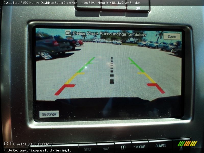 Ingot Silver Metallic / Black/Silver Smoke 2011 Ford F150 Harley-Davidson SuperCrew 4x4