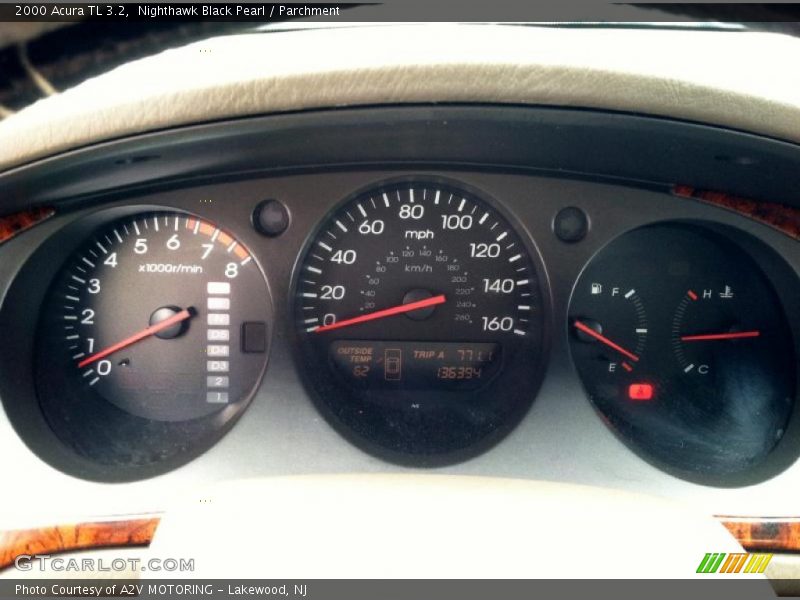 Nighthawk Black Pearl / Parchment 2000 Acura TL 3.2