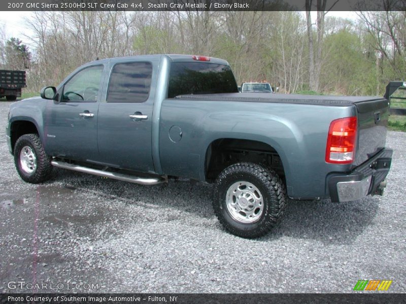 Stealth Gray Metallic / Ebony Black 2007 GMC Sierra 2500HD SLT Crew Cab 4x4