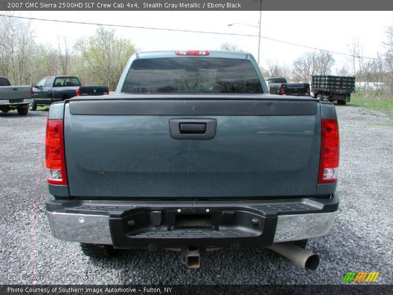 Stealth Gray Metallic / Ebony Black 2007 GMC Sierra 2500HD SLT Crew Cab 4x4