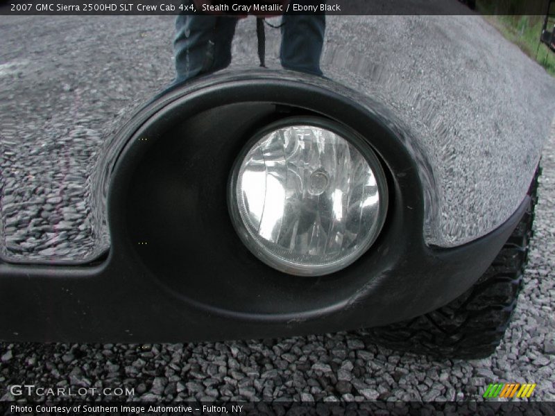 Stealth Gray Metallic / Ebony Black 2007 GMC Sierra 2500HD SLT Crew Cab 4x4