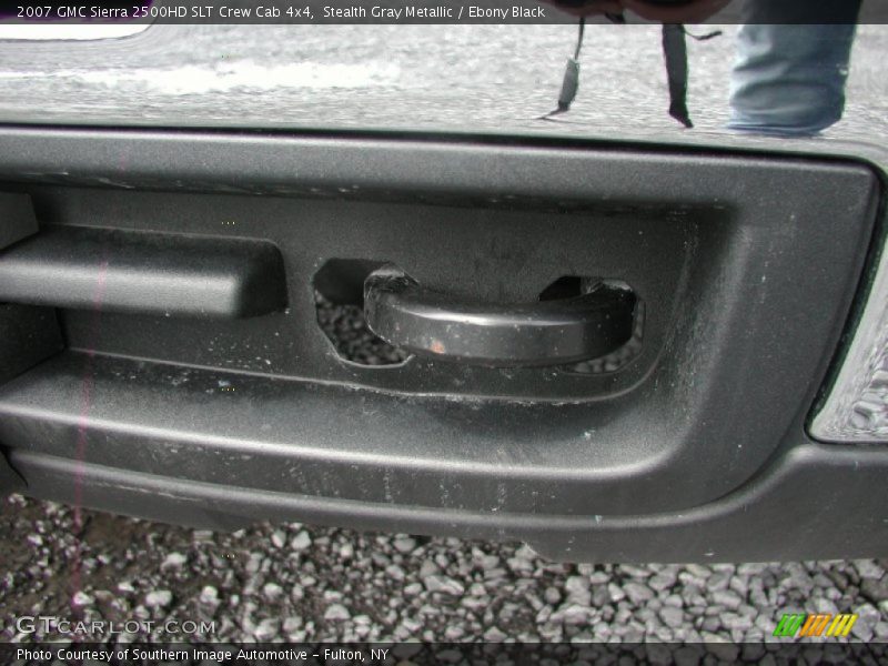 Stealth Gray Metallic / Ebony Black 2007 GMC Sierra 2500HD SLT Crew Cab 4x4