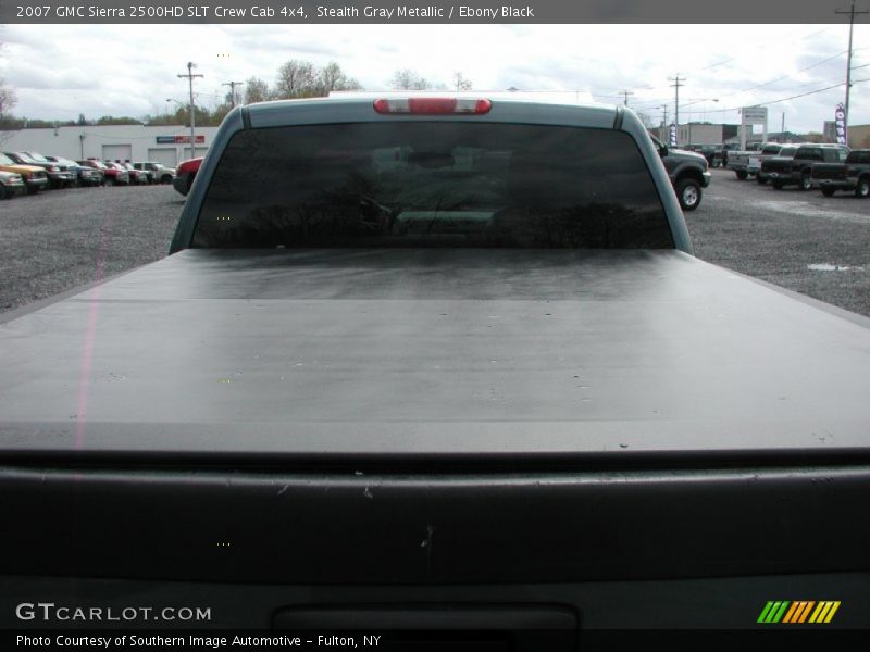 Stealth Gray Metallic / Ebony Black 2007 GMC Sierra 2500HD SLT Crew Cab 4x4