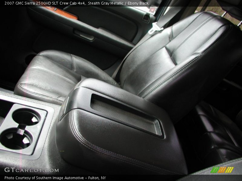 Stealth Gray Metallic / Ebony Black 2007 GMC Sierra 2500HD SLT Crew Cab 4x4