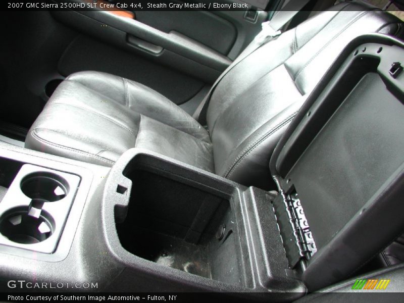 Stealth Gray Metallic / Ebony Black 2007 GMC Sierra 2500HD SLT Crew Cab 4x4