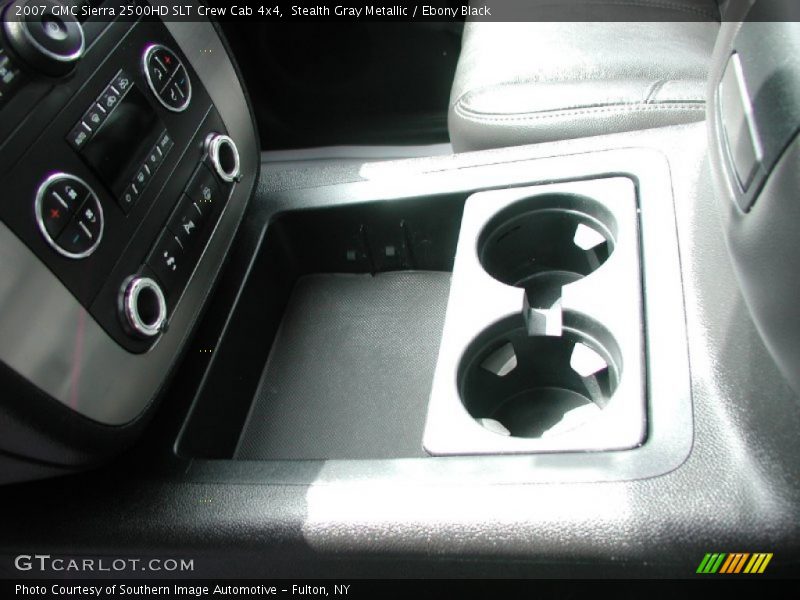 Stealth Gray Metallic / Ebony Black 2007 GMC Sierra 2500HD SLT Crew Cab 4x4