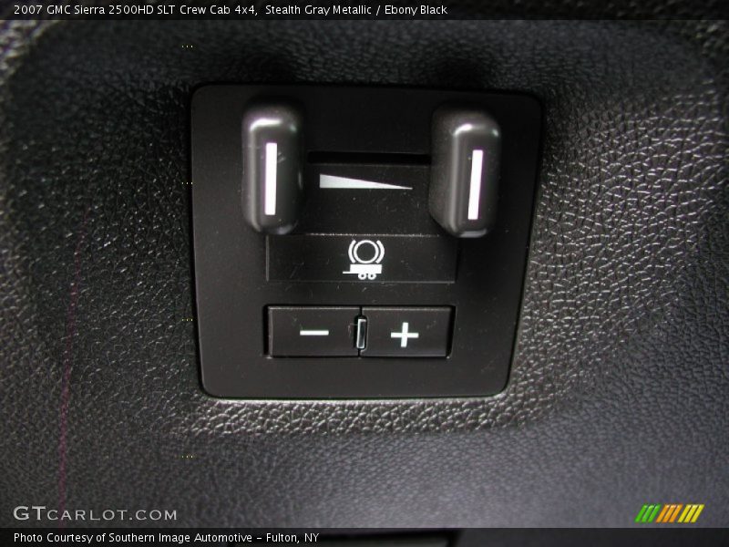 Stealth Gray Metallic / Ebony Black 2007 GMC Sierra 2500HD SLT Crew Cab 4x4