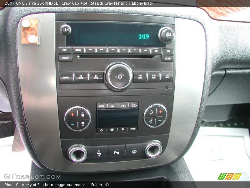 Stealth Gray Metallic / Ebony Black 2007 GMC Sierra 2500HD SLT Crew Cab 4x4