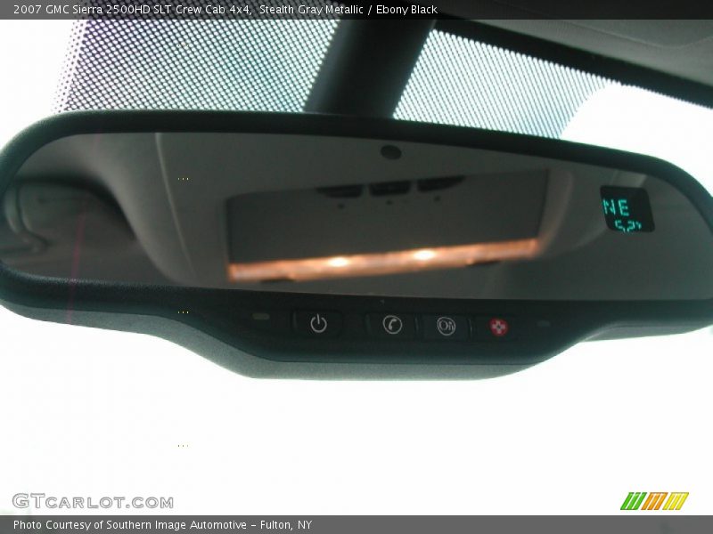 Stealth Gray Metallic / Ebony Black 2007 GMC Sierra 2500HD SLT Crew Cab 4x4