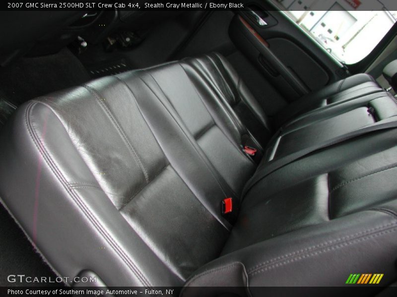 Stealth Gray Metallic / Ebony Black 2007 GMC Sierra 2500HD SLT Crew Cab 4x4