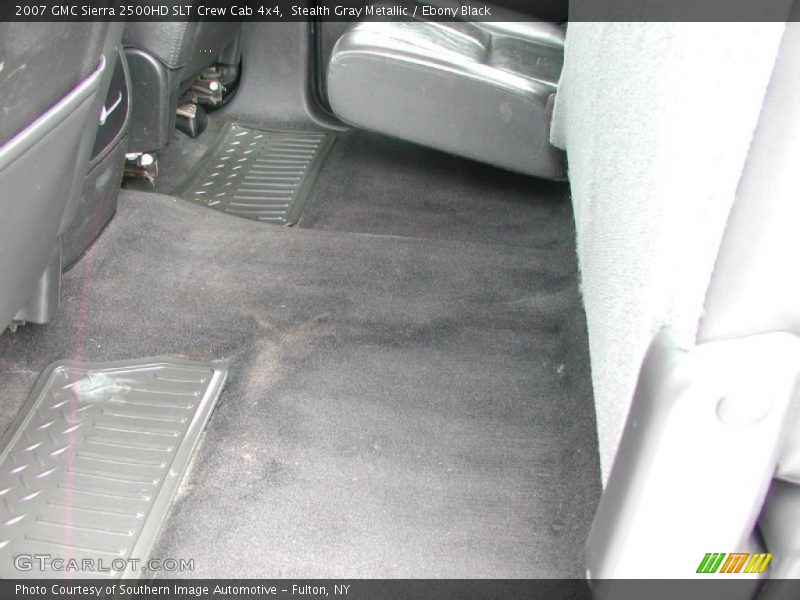 Stealth Gray Metallic / Ebony Black 2007 GMC Sierra 2500HD SLT Crew Cab 4x4
