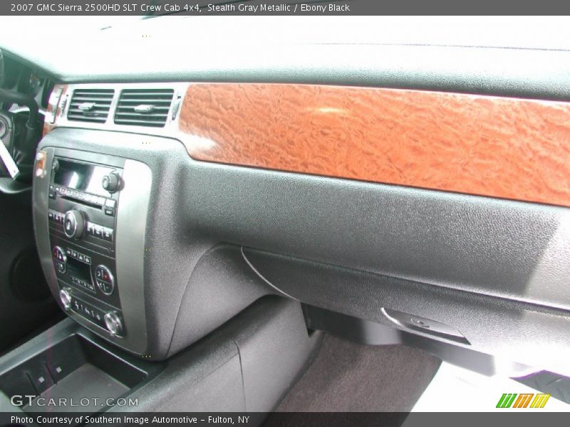 Stealth Gray Metallic / Ebony Black 2007 GMC Sierra 2500HD SLT Crew Cab 4x4