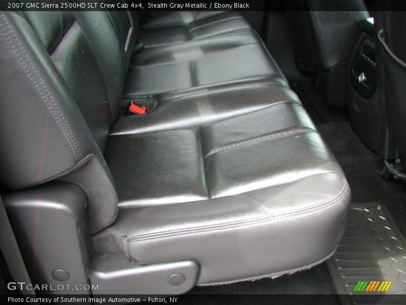 Stealth Gray Metallic / Ebony Black 2007 GMC Sierra 2500HD SLT Crew Cab 4x4