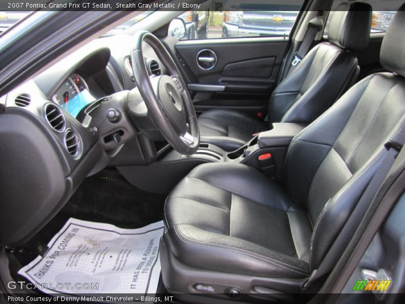 Stealth Gray Metallic / Ebony 2007 Pontiac Grand Prix GT Sedan