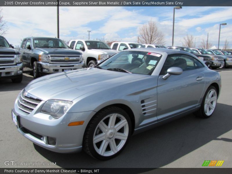 Sapphire Silver Blue Metallic / Dark Slate Grey/Medium Slate Grey 2005 Chrysler Crossfire Limited Coupe
