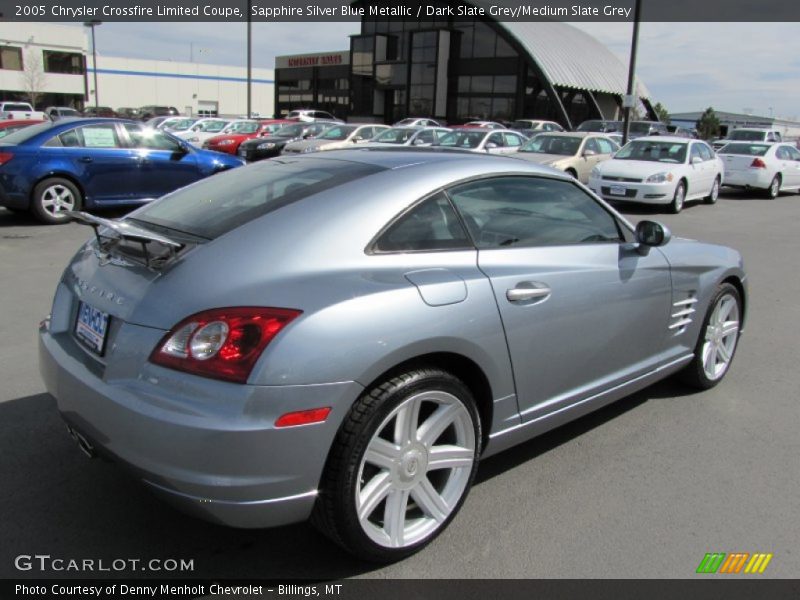 Sapphire Silver Blue Metallic / Dark Slate Grey/Medium Slate Grey 2005 Chrysler Crossfire Limited Coupe