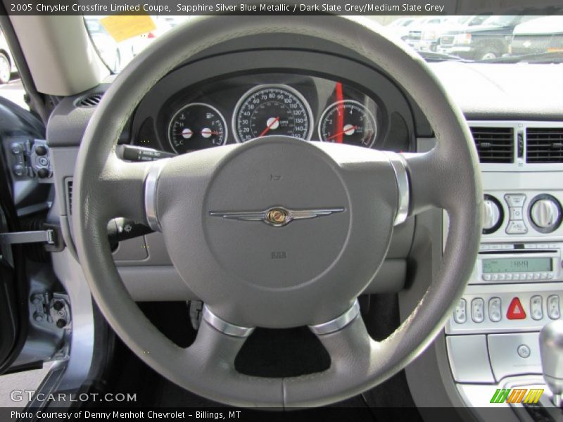 Sapphire Silver Blue Metallic / Dark Slate Grey/Medium Slate Grey 2005 Chrysler Crossfire Limited Coupe