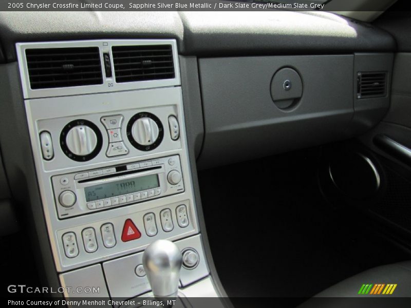 Sapphire Silver Blue Metallic / Dark Slate Grey/Medium Slate Grey 2005 Chrysler Crossfire Limited Coupe