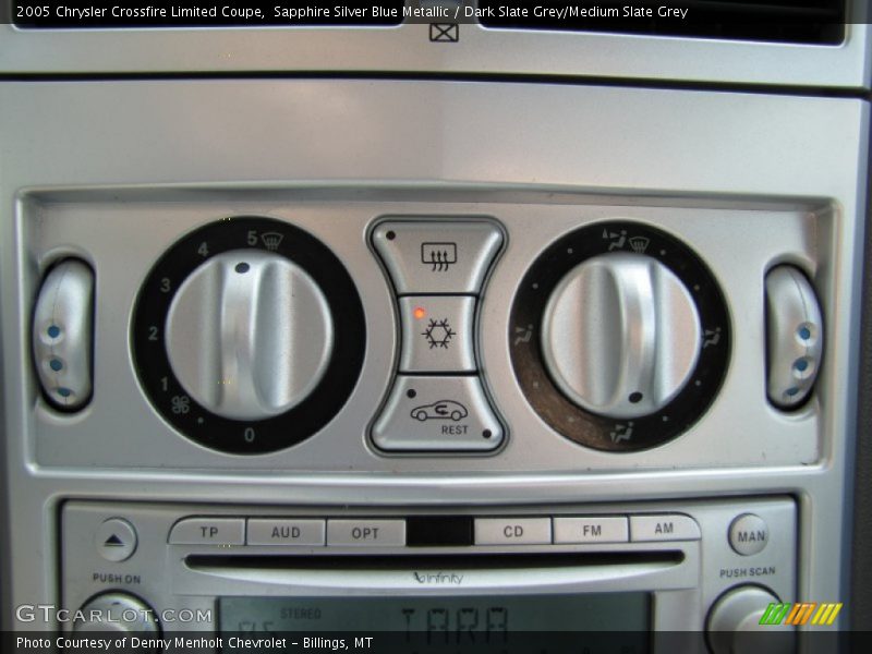Sapphire Silver Blue Metallic / Dark Slate Grey/Medium Slate Grey 2005 Chrysler Crossfire Limited Coupe