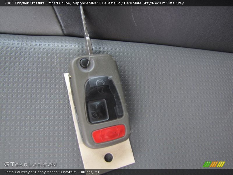 Sapphire Silver Blue Metallic / Dark Slate Grey/Medium Slate Grey 2005 Chrysler Crossfire Limited Coupe