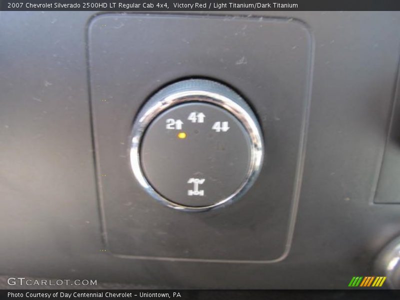 Victory Red / Light Titanium/Dark Titanium 2007 Chevrolet Silverado 2500HD LT Regular Cab 4x4
