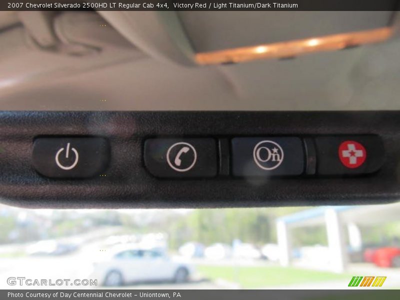 Victory Red / Light Titanium/Dark Titanium 2007 Chevrolet Silverado 2500HD LT Regular Cab 4x4
