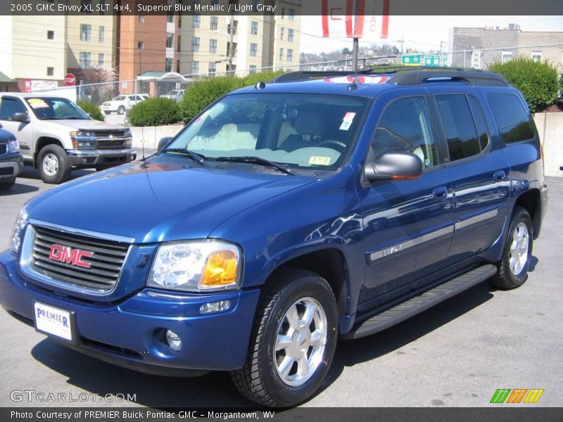 Superior Blue Metallic / Light Gray 2005 GMC Envoy XL SLT 4x4
