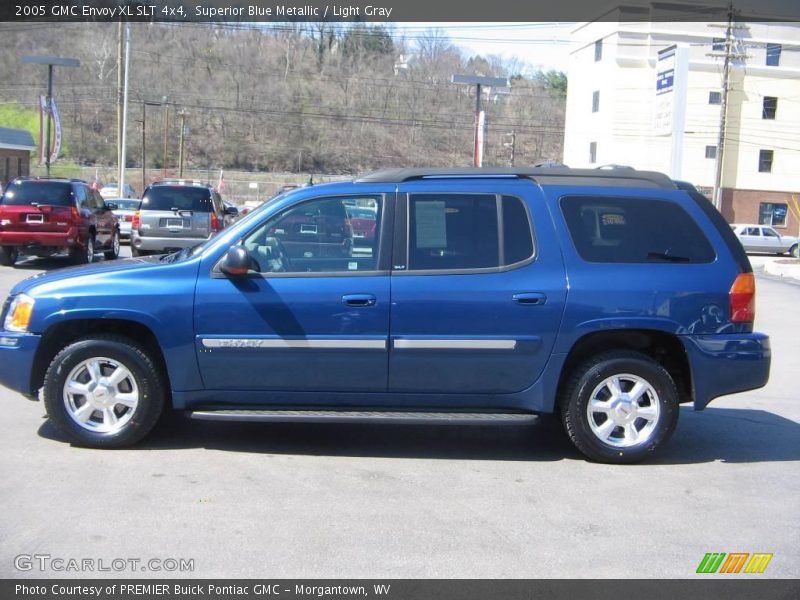 Superior Blue Metallic / Light Gray 2005 GMC Envoy XL SLT 4x4