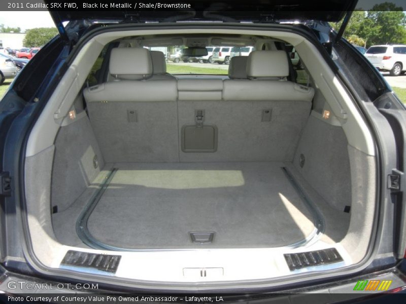Black Ice Metallic / Shale/Brownstone 2011 Cadillac SRX FWD