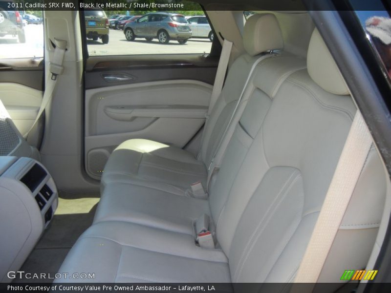 Black Ice Metallic / Shale/Brownstone 2011 Cadillac SRX FWD