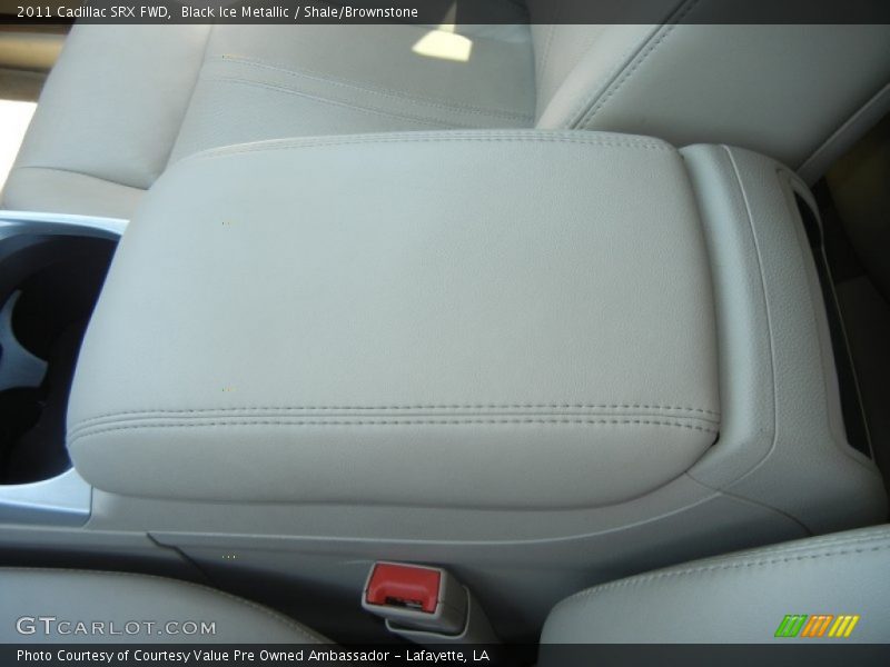 Black Ice Metallic / Shale/Brownstone 2011 Cadillac SRX FWD