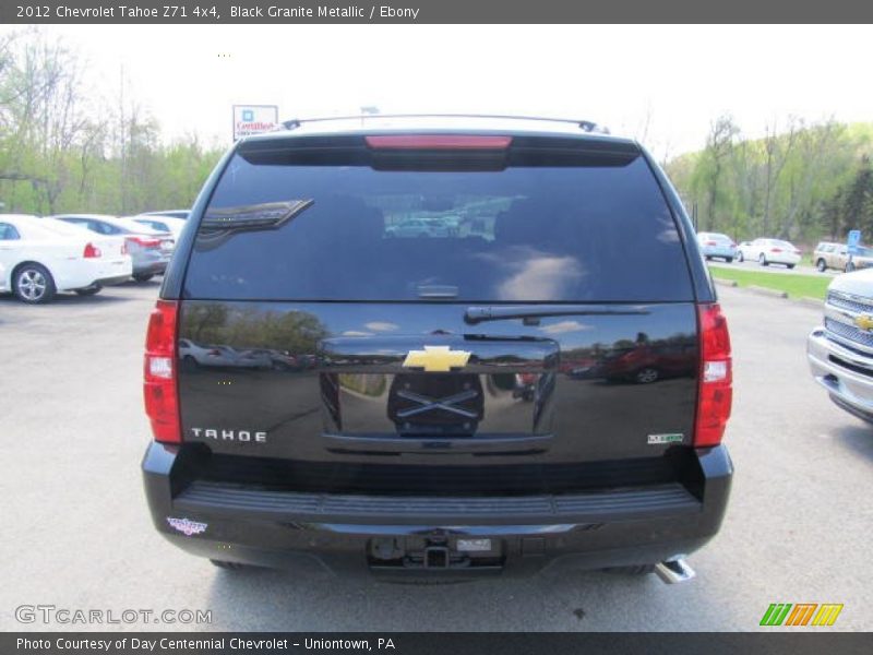 Black Granite Metallic / Ebony 2012 Chevrolet Tahoe Z71 4x4
