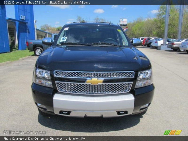 Black Granite Metallic / Ebony 2012 Chevrolet Tahoe Z71 4x4