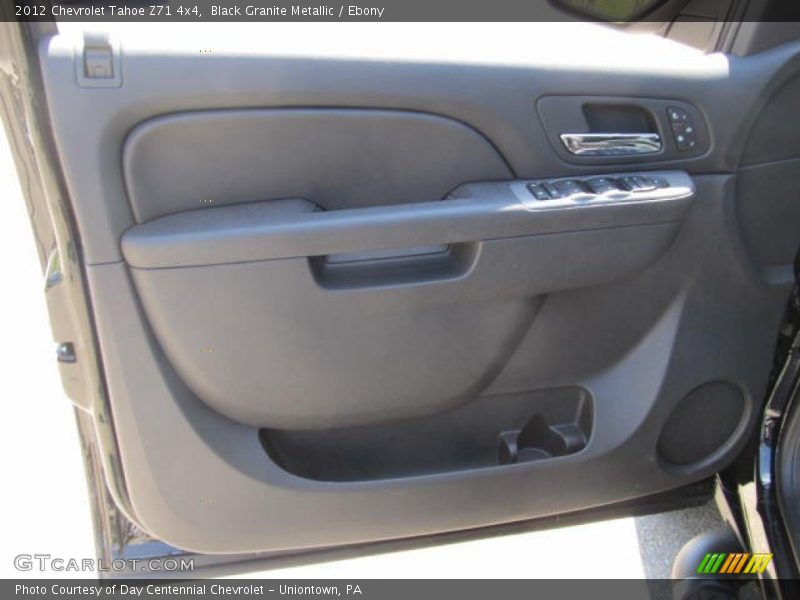 Black Granite Metallic / Ebony 2012 Chevrolet Tahoe Z71 4x4